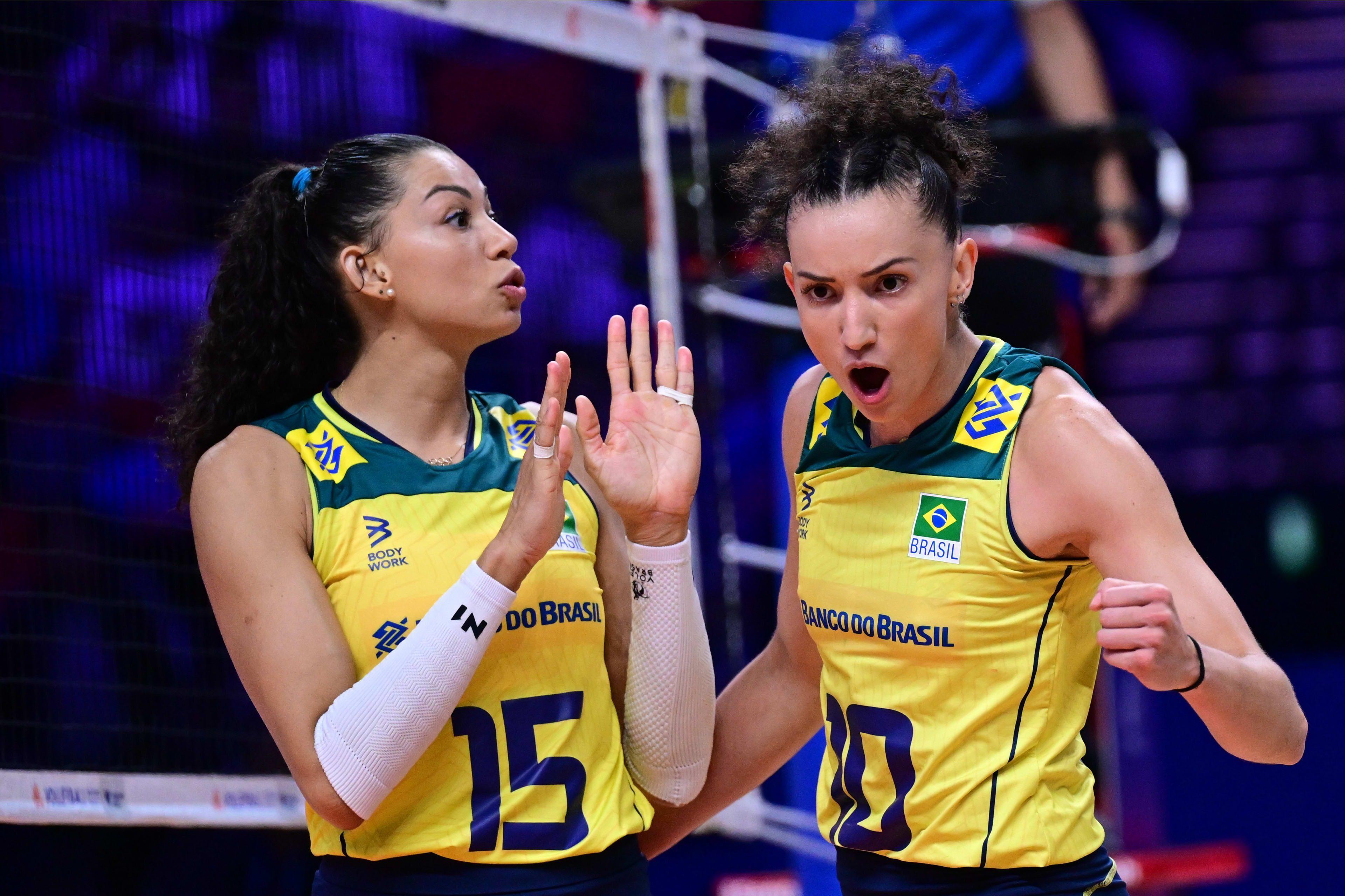 Brasil x Polônia: horário e onde assistir ao jogo pela Liga das Nações (VNL) Feminina