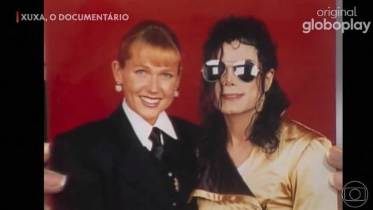 Xuxa em encontro com Michael Jackson