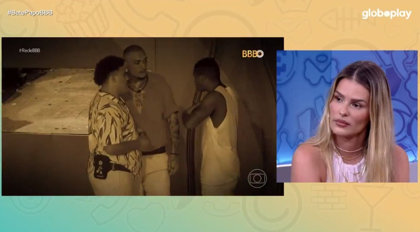 BBB 24: Yasmin se choca ao descobrir real história de Davi com Camarotes: 'Tô p*ta'