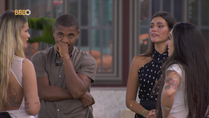 Yasmin, Davi e Alane batem boca no BBB 24 