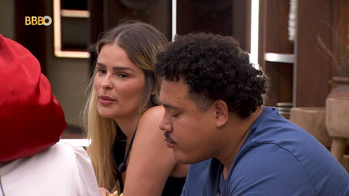 Lucas faz pedido à Yasmin, caso ela saía do BBB 24: 'fala com ela'