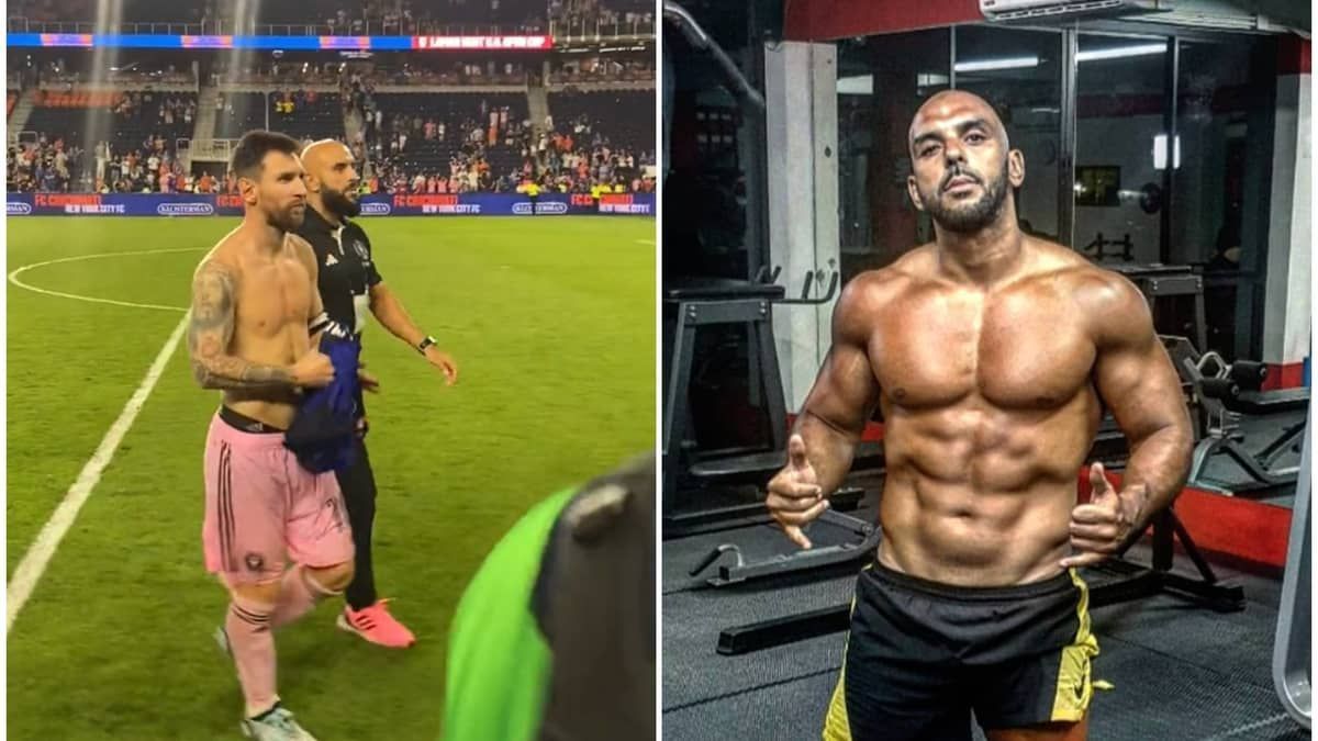 Conheça Yassine Chuenko, segurança de Messi que viralizou nas redes sociais