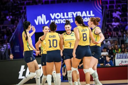 Brasil em quadra: data e horários das semifinais da Liga das Nações Feminina