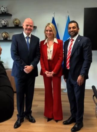 Presidente da Fifa se reúne com autoridades de segurança dos Estados Unidos