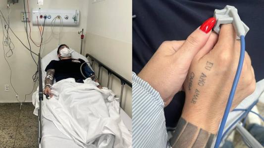Yudi Tamashiro é internado em hospital com formigamento