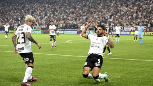 Yuri Alberto marcou o primeiro gol do Corinthians na vitória contra o Água Santa