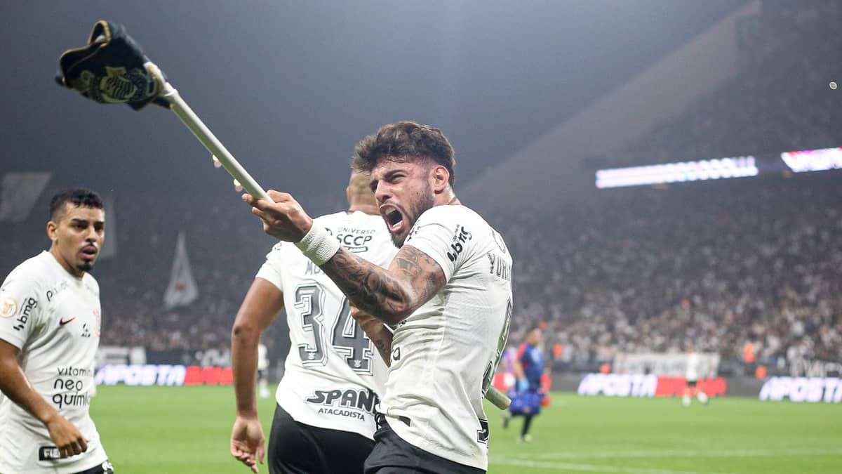 Yuri Alberto chora de emoção após quebra de jejum no Corinthians