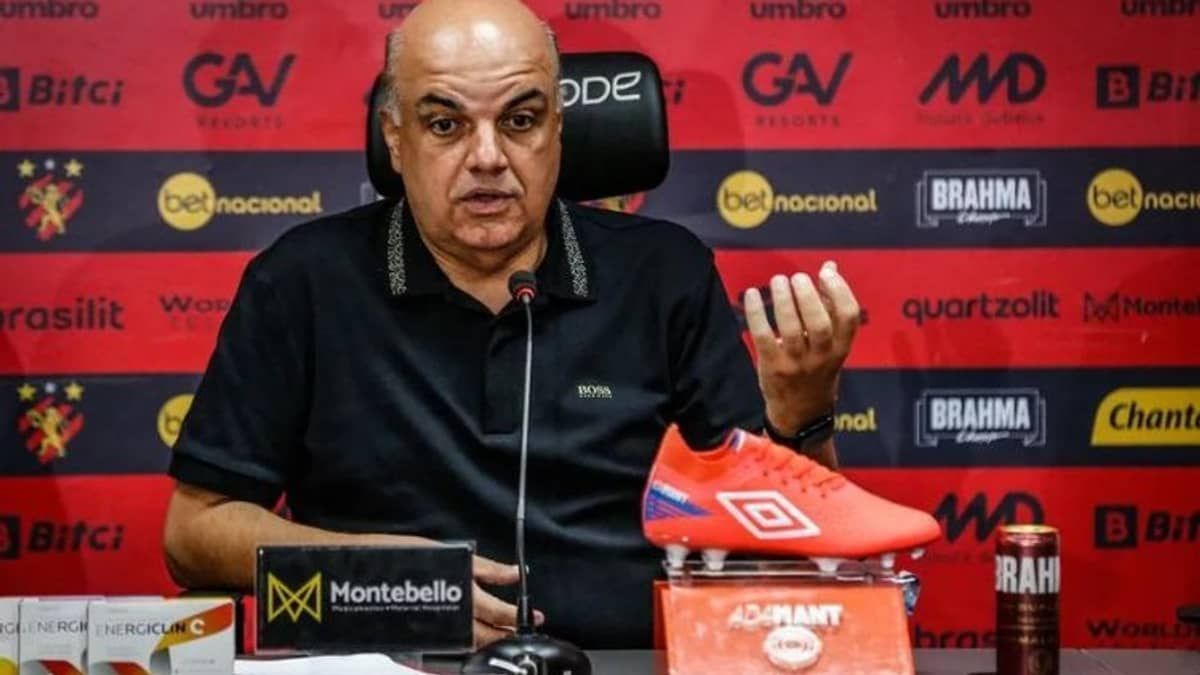 Sport estuda modelos SAF de Cruzeiro e Coritiba e presidente pede paciência à torcida: 'Ansiedade não é benéfica'