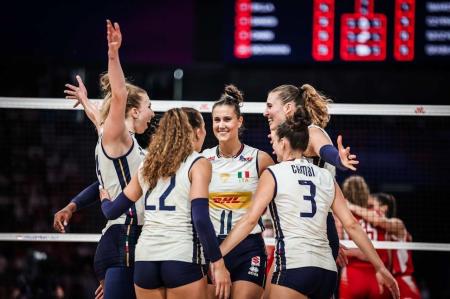 Itália domina, vence Polônia e se classifica à final da Liga das Nações Feminina