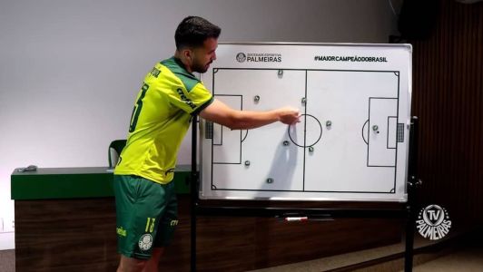 Zagueiro do Palmeiras se inspira em Abel e tira licença de treinador