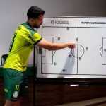 Zagueiro do Palmeiras se inspira em Abel e tira licença de treinador