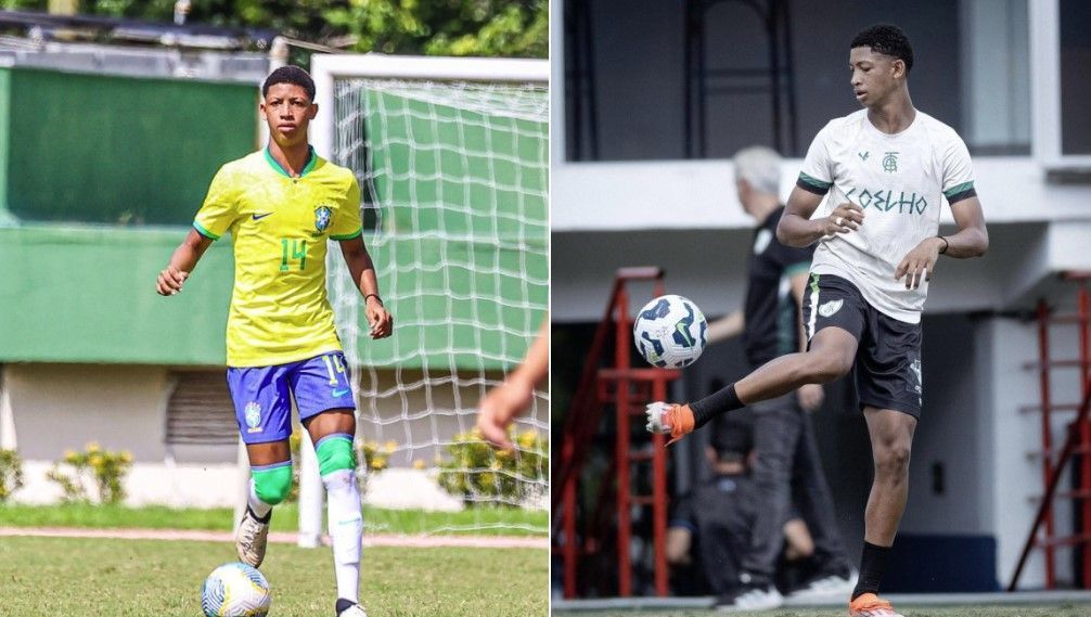 Promessa do América com passagem pela seleção entra na mira do Flamengo