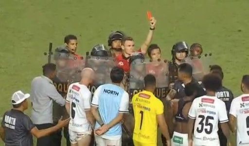 Paulo Cesar Zanovelli expulsa jogador após América 2 x 1 North, pelo Campeonato Mineiro 2026