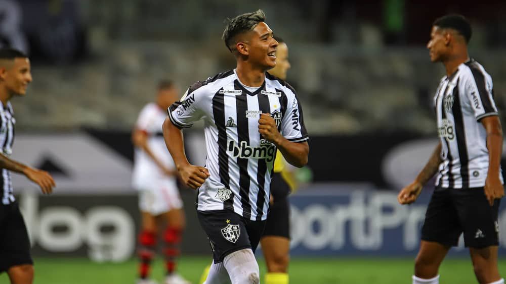 Há três anos, Zaracho fazia 1º gol pelo Atlético em goleada sobre o Flamengo