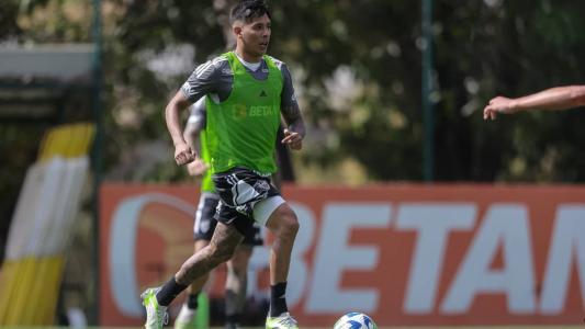 Zaracho volta a ser opção no Atlético após 20 dias fora de ação