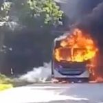 PM prende 12 suspeitos de incendiar ônibus no Rio de Janeiro