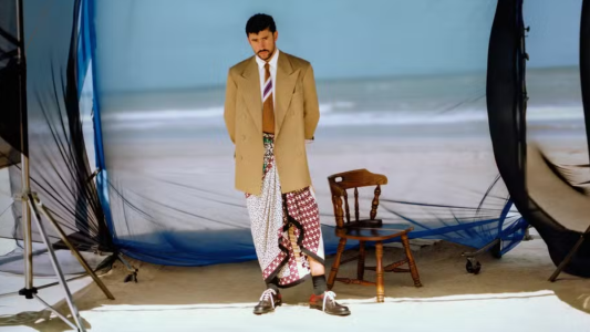 Bad Bunny para Vogue Brasil e QG