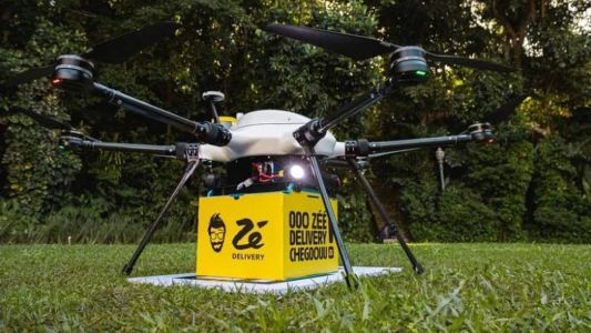 Zé Delivery testa entrega de bebidas com drone