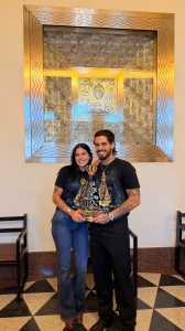 Ana Castela e Zé Felipe no Santuário Nacional de Nossa Senhora Aparecida