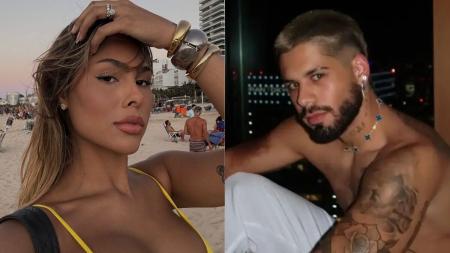Zé Felipe teria beijado Victória Moreira