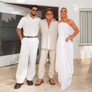 Zé Felipe, Leonardo e Poliana Rocha