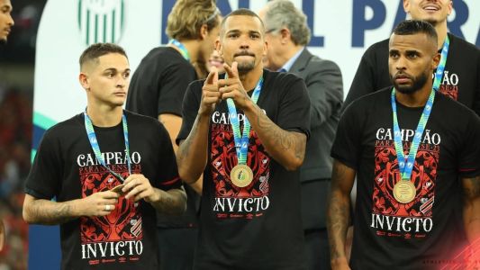 Zé Ivaldo tem 16 jogos nesta temporada e marcou dois gols pelo Athletico-PR