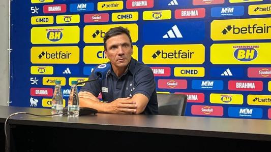 Zé Ricardo concedeu entrevista coletiva após derrota