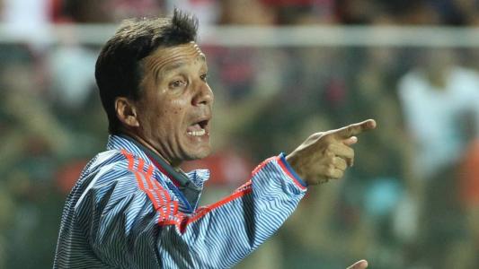 Zé Ricardo no comando do time do Flamengo, em 2016