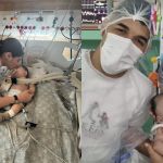 Esposa de Zé Vaqueiro relembra primeira vez que segurou o filho, com Síndrome de Patau