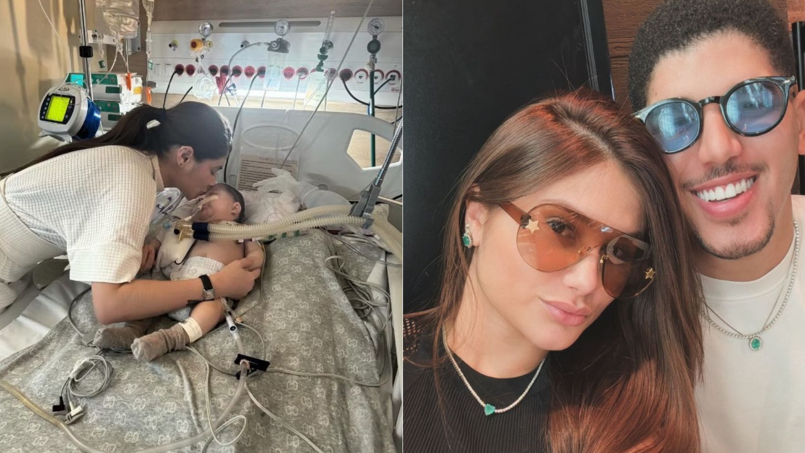 Esposa de Zé Vaqueiro responde a seguidor que filho, com síndrome rara, não estaria vivo se dependesse do SUS