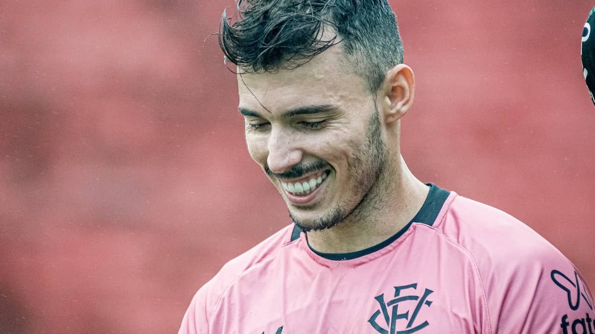 Vitória encerra preparação para enfrentar o Criciúma; confira provável escalação