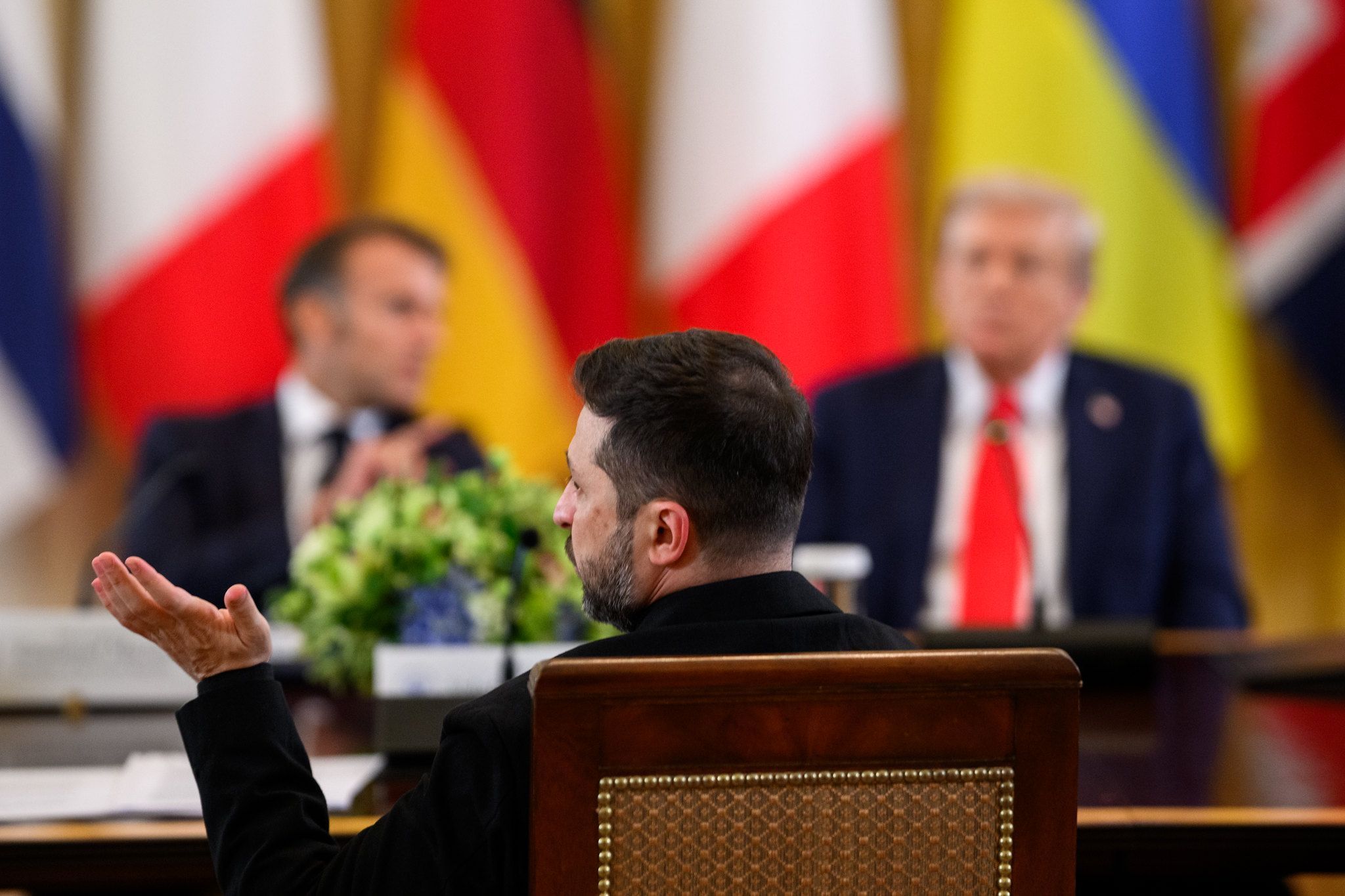Trump, Xi Jinping e Macron parabenizam Zelensky pelo dia da Independência da Ucrânia