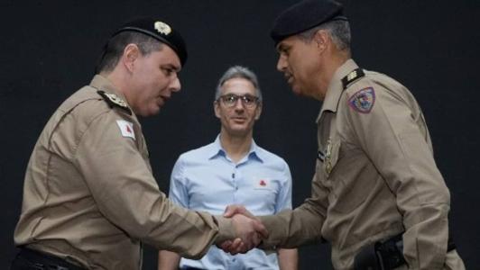 Zema deu posse aos novos comandantes da Polícia Militar de Minas Gerais