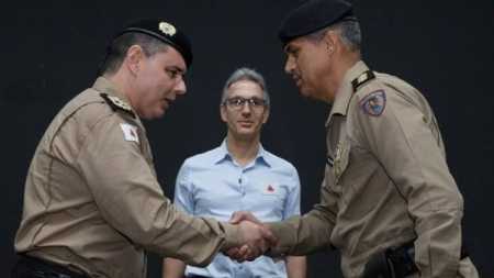 Zema deu posse aos novos comandantes da Polícia Militar de Minas Gerais