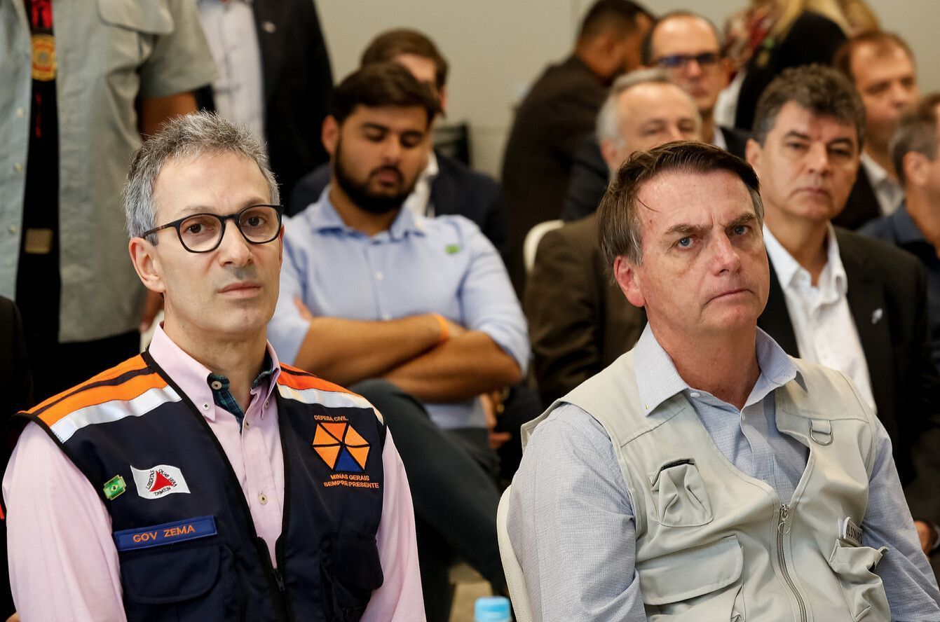 Zema espera que Bolsonaro recupere direitos políticos após virar réu: 'que a justiça seja feita'