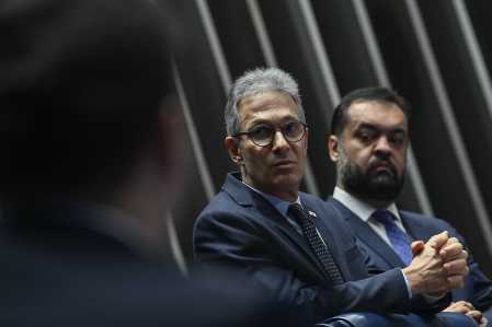 Os senadores Eduardo Girão e Cleitinho Azevedo