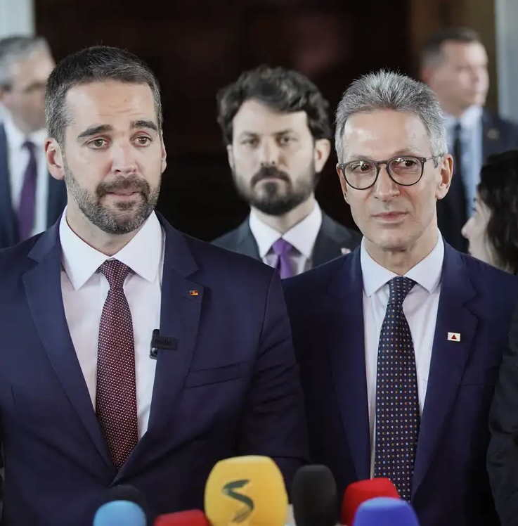 Zema e Leite se reúnem sob expectativa por proposta de Haddad para renegociar dívidas de MG e do RS