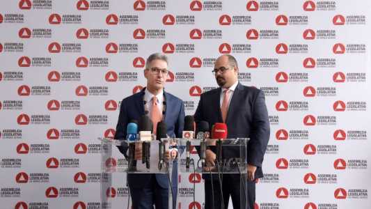 Zema e Simões têm maioria na Assembleia e querem boa relação com Legislativo