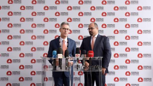 Zema e Simões têm maioria na Assembleia e querem boa relação com Legislativo