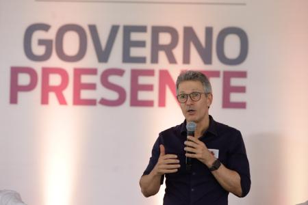 O governador de Minas Gerais, Romeu Zema