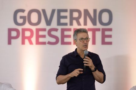 O governador de Minas Gerais, Romeu Zema