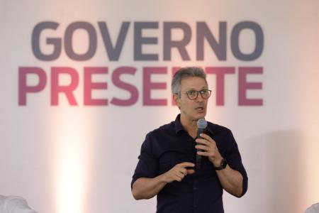 O governador de Minas Gerais, Romeu Zema