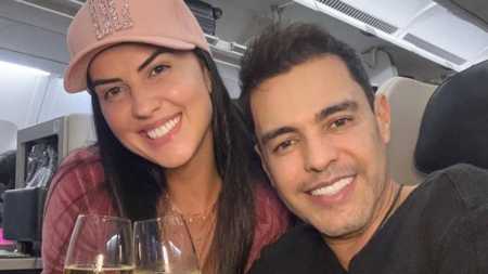 Zezé Di Camargo viajou para os Estados Unidos para fazer um show de Réveillon em Miami