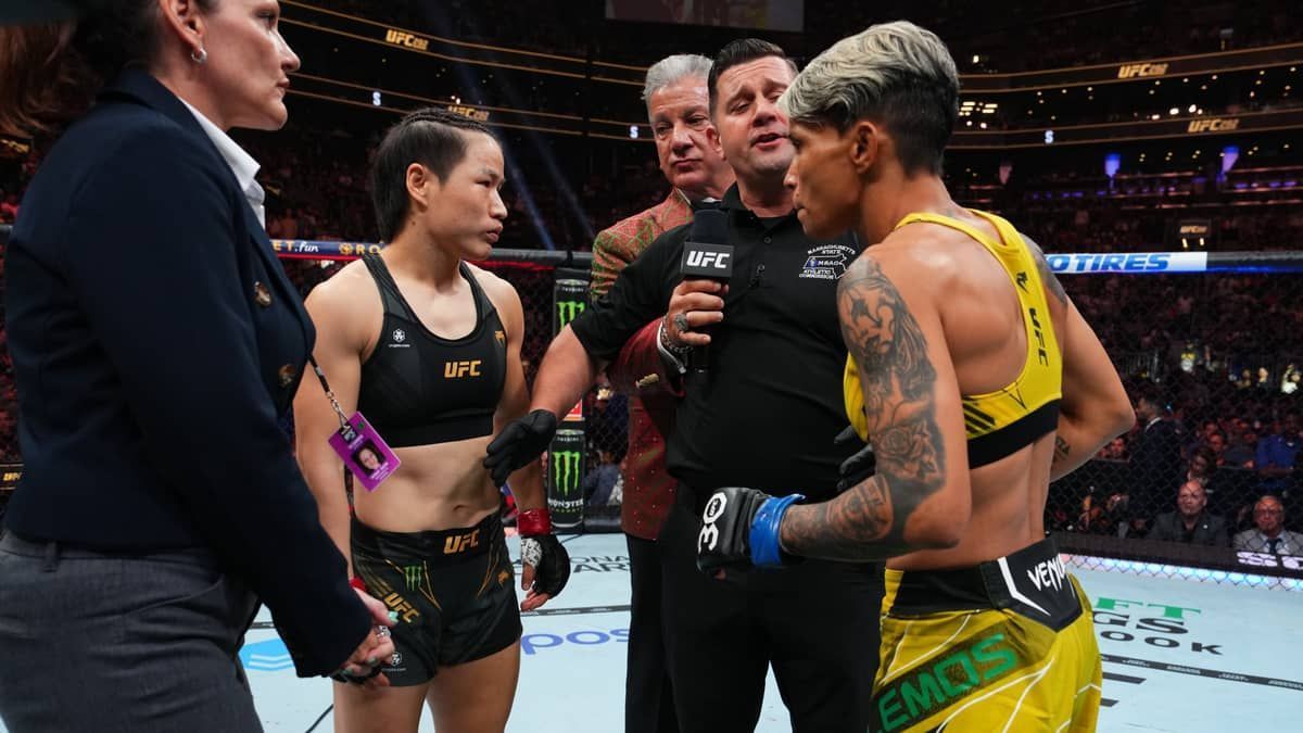 UFC: Amanda Lemos perde para Zhang Weili em disputa por cinturão