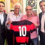 Ziraldo era torcedor do Flamengo e criou painel e livro infantil do clube do coração
