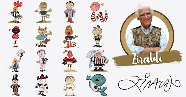 Mineiro Ziraldo 'eternizou' mascotes do futebol brasileiro; entenda