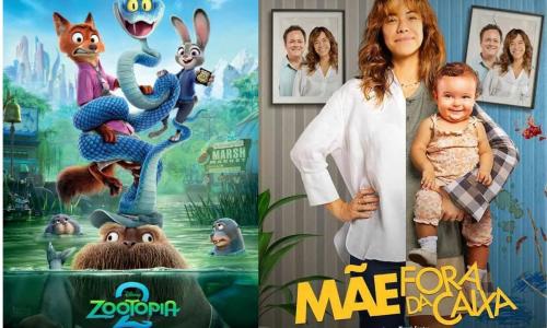 "Zootopia 2" e "Mãe fora da caixa" estreiam nesta quinta (27) em Juiz de Fora