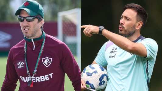 Zubeldía e Davide Ancelotti se enfrentam neste domingo (28)