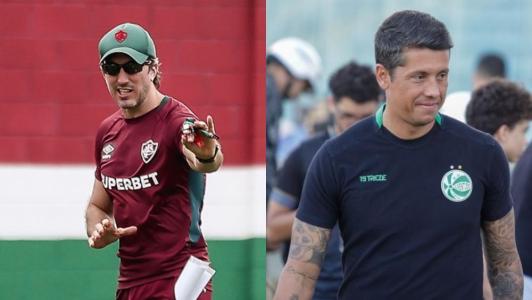 Luís Zubeldía e Thiago Carpini se enfrentam no Maracanã nesta quinta-feira (16)