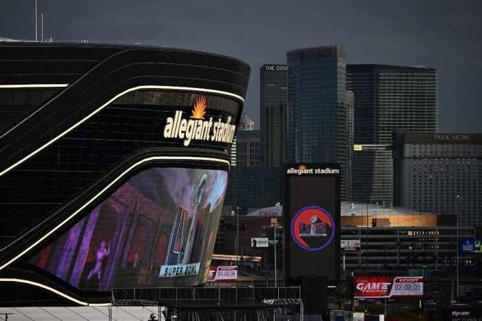 Luxuoso Allegiant Stadium, em Las Vegas, receberá o Super Bowl LVIII